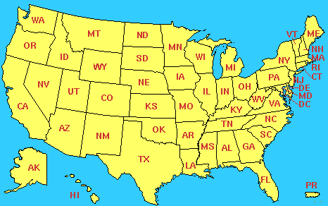 U.S. 
map